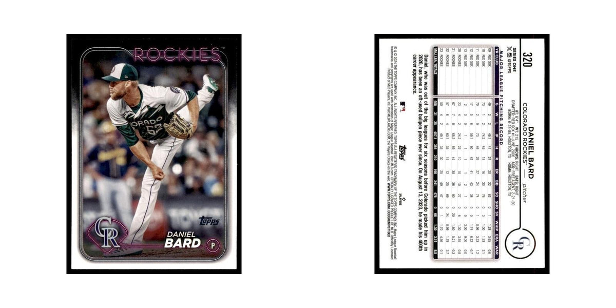 2024 Topps Series 1 Daniel Bard Rockies #320