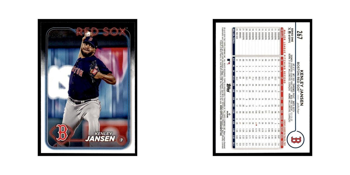 2024 Topps Series 1 Kenley Jansen Red Sox #267