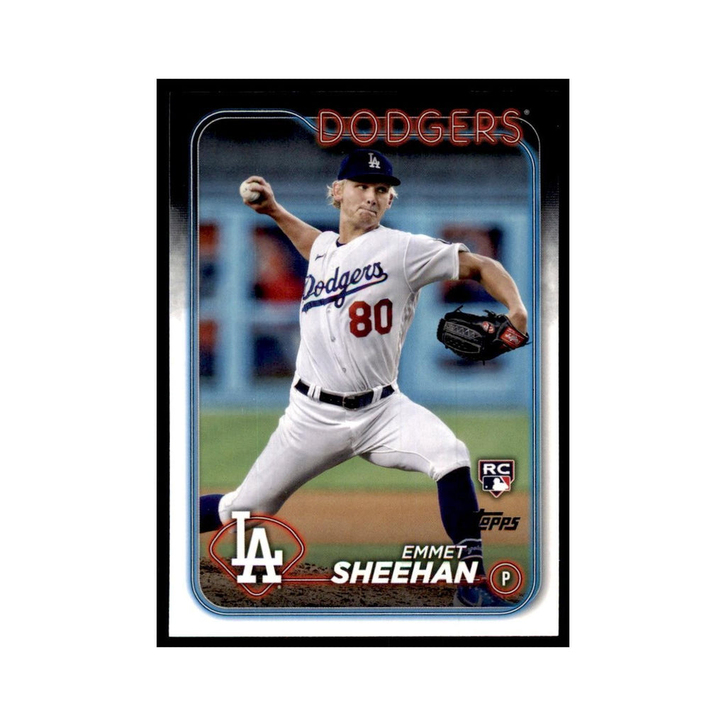 2024 Topps Series 1 Emmet Sheehan RC Dodgers #283