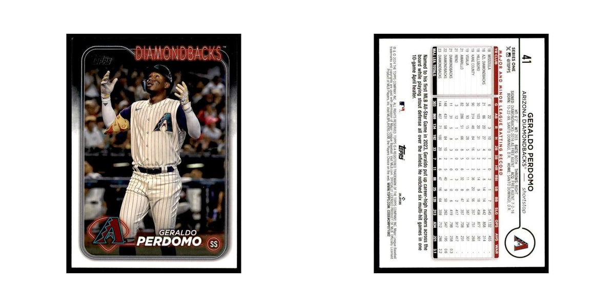 2024 Topps Series 1 Geraldo Perdomo Diamondbacks #41