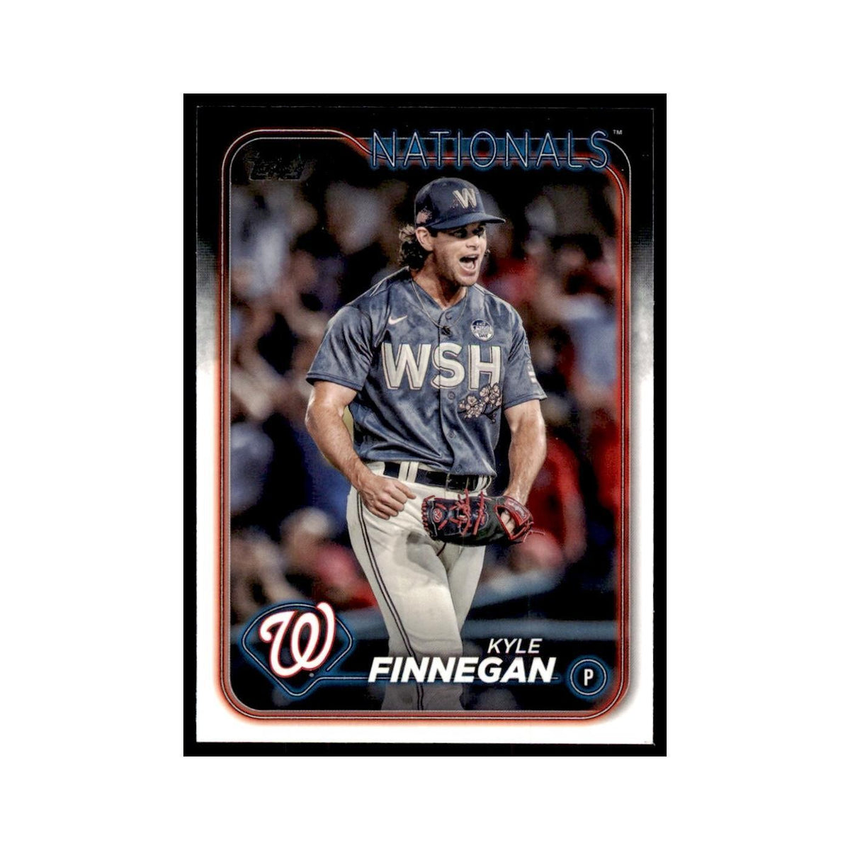 2024 Topps Series 1 Kyle Finnegan Nationals #153