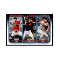 2024 Topps Series 1 Justin Steele / Zac Gallen / Spencer Strider NL Wins Leaders
