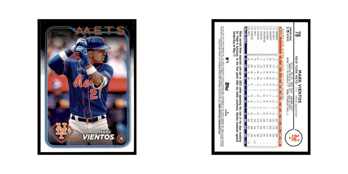 2024 Topps Series 1 Mark Vientos Mets #78