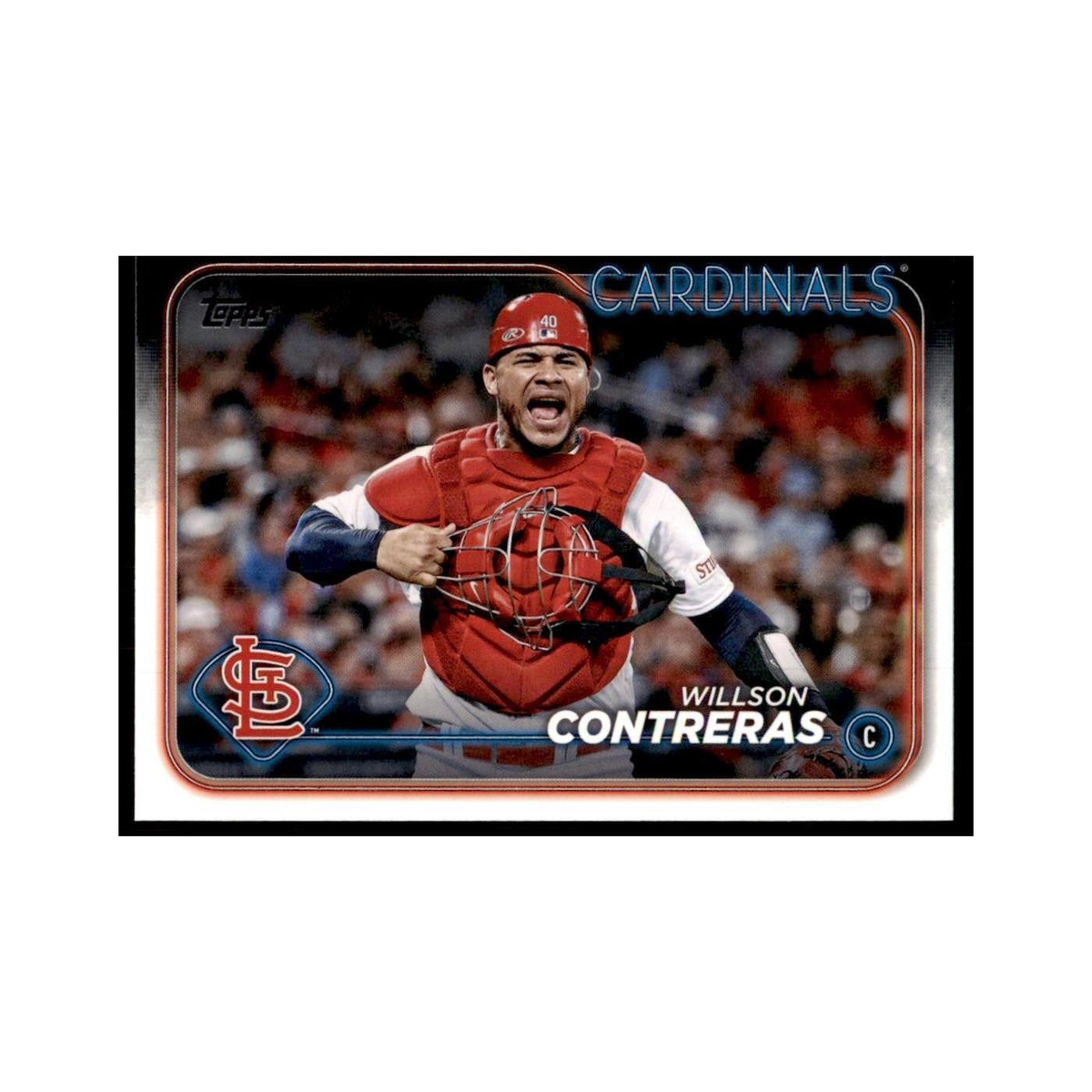2024 Topps Series 1 Willson Contreras Cardinals #296