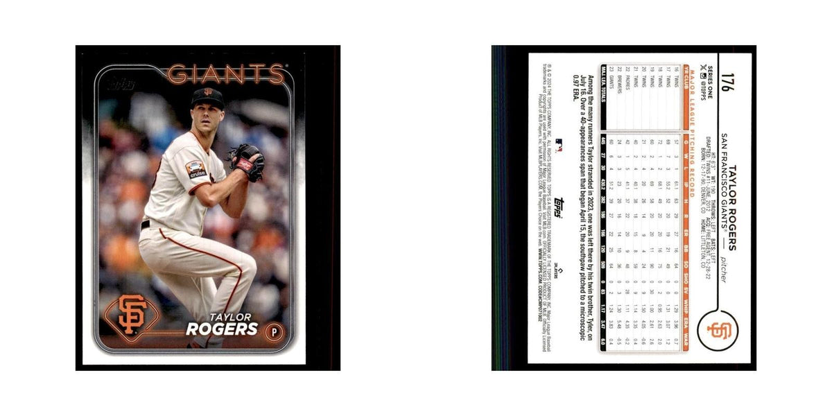 2024 Topps Series 1 Taylor Rogers Giants #176