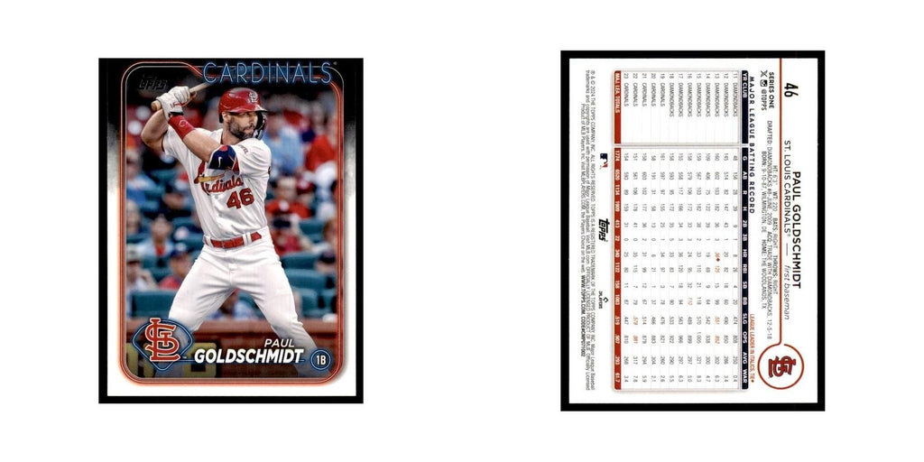 2024 Topps Series 1 Paul Goldschmidt Cardinals #46