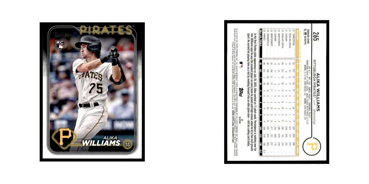 2024 Topps Series 1 Alika Williams RC Pirates #265