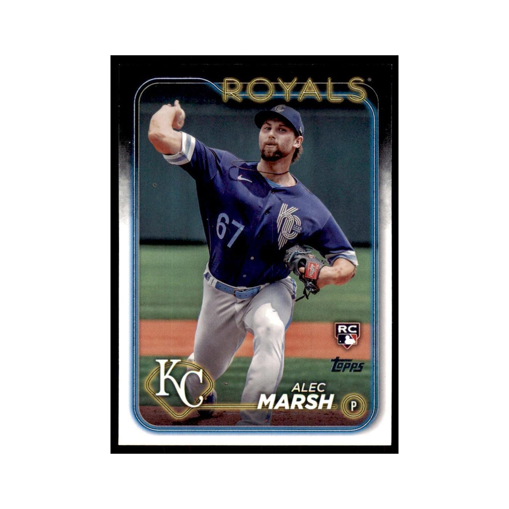 2024 Topps Series 1 Alec Marsh RC Royals #163