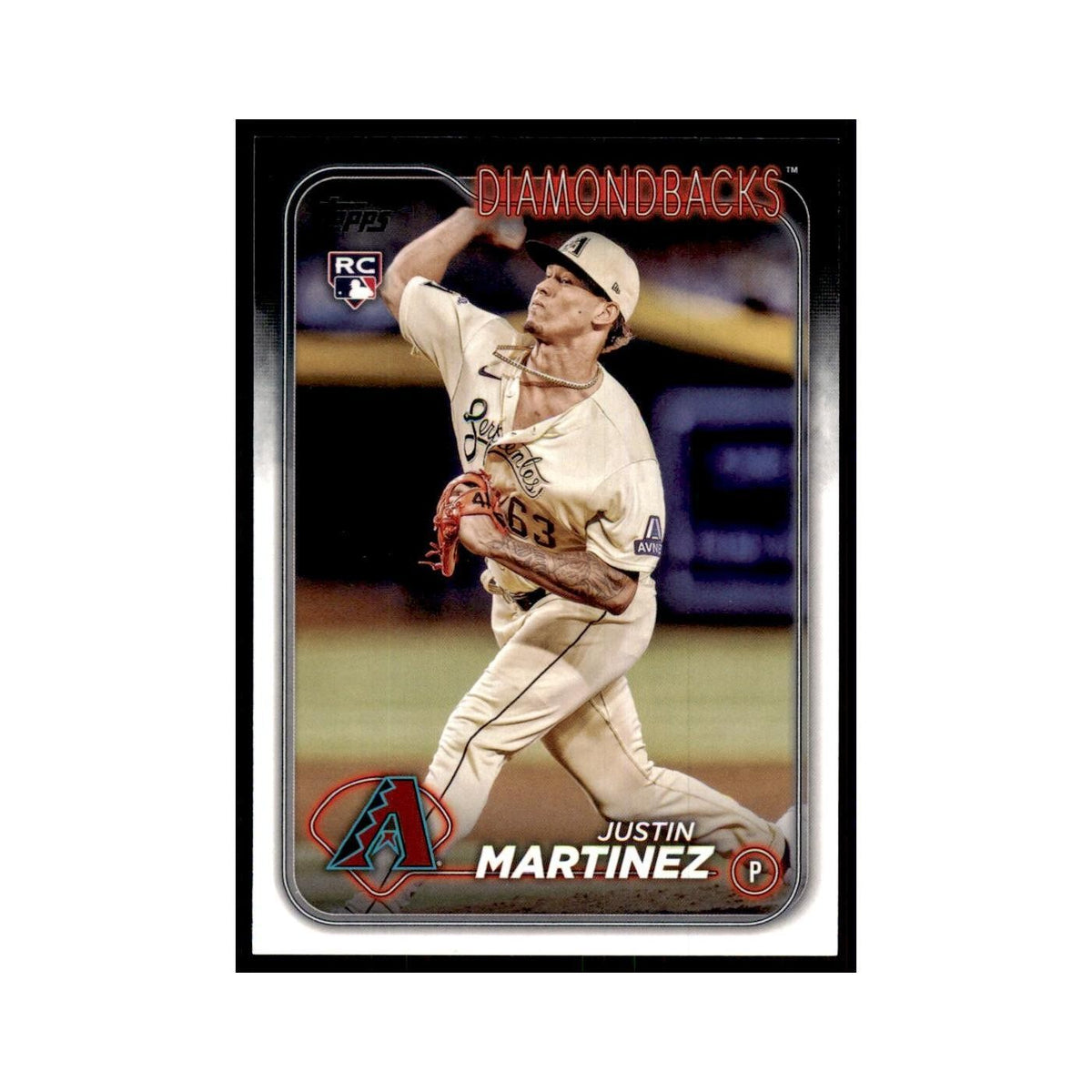 2024 Topps Series 1 Justin Martinez RC Diamondbacks #325