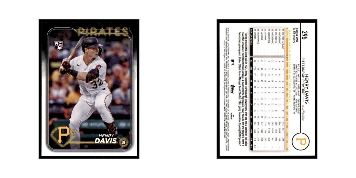 2024 Topps Series 1 Henry Davis RC Pirates #295