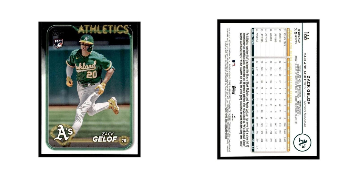 2024 Topps Series 1 Zack Gelof RC Athletics #166