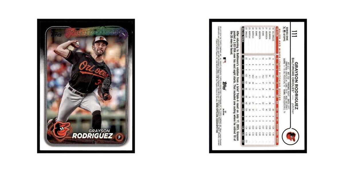 2024 Topps Series 1 Grayson Rodriguez Orioles #111