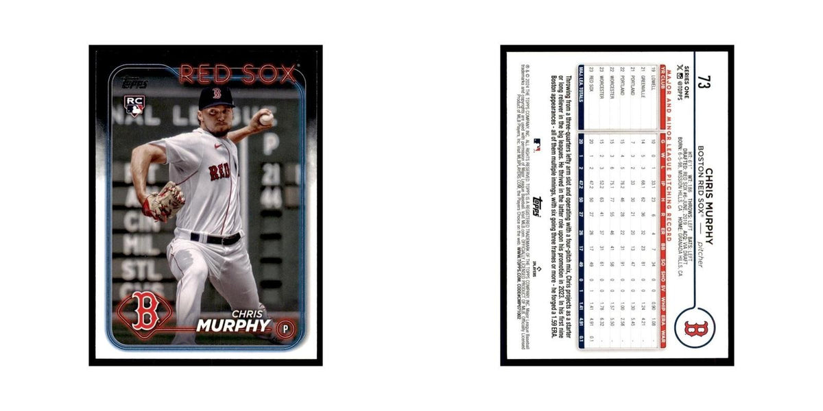 2024 Topps Series 1 Chris Murphy RC Red Sox #73