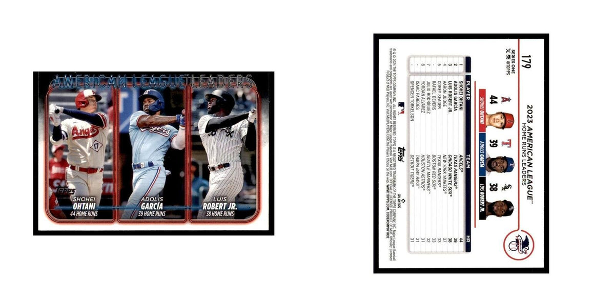2024 Shohei Ohtani / Adolis Garcia / Luis Robert Jr. 1 AL HR Leaders