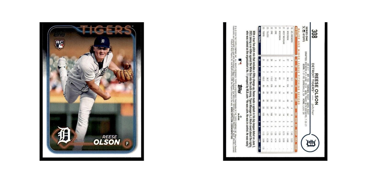 2024 Topps Series 1 Reese Olson RC Tigers #308