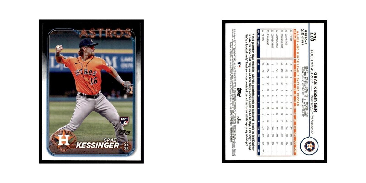 2024 Topps Series 1 Grae Kessinger RC Astros #226