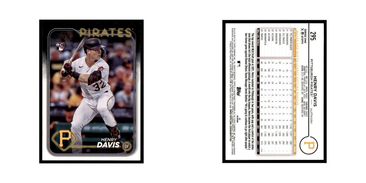 2024 Topps Series 1 Henry Davis RC Pirates #295