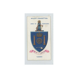 1913 Wills's Cigarettes Arms of Companies Turners' #42