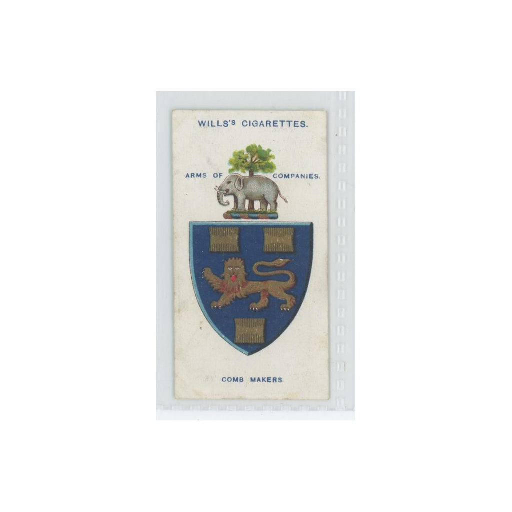 1913 Wills's Cigarettes Arms of Companies Comb Makers' #46