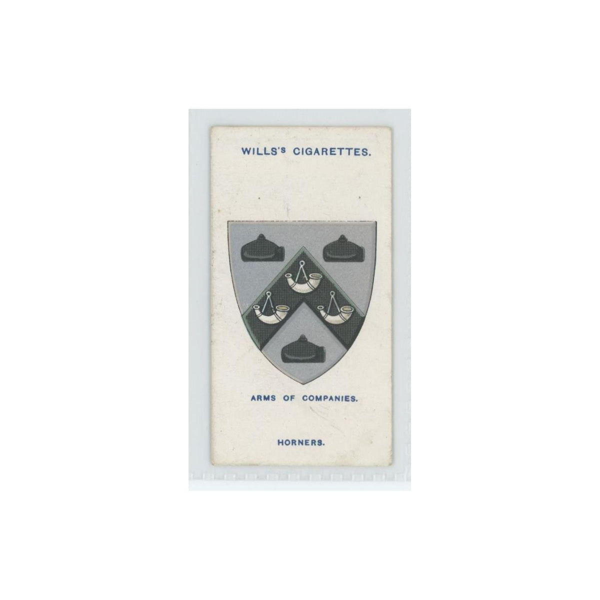 1913 Wills's Cigarettes Arms of Companies Horners' #18