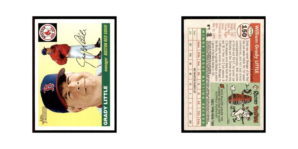 2004 Topps Heritage Grady Little Red Sox #150