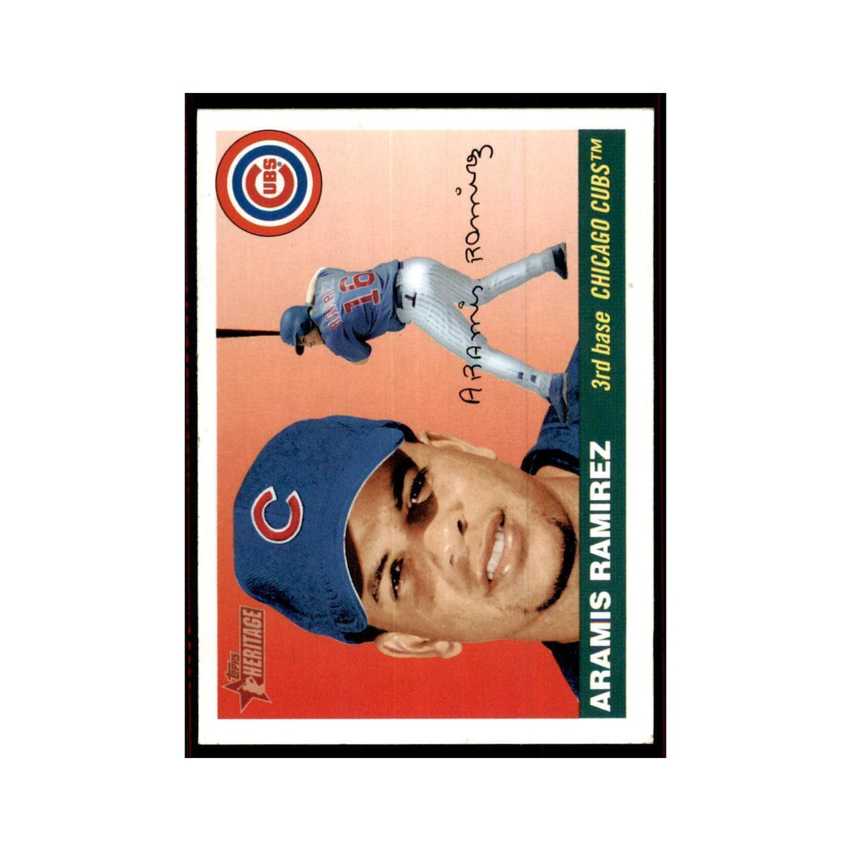 2004 Topps Heritage Aramis Ramirez Cubs #3