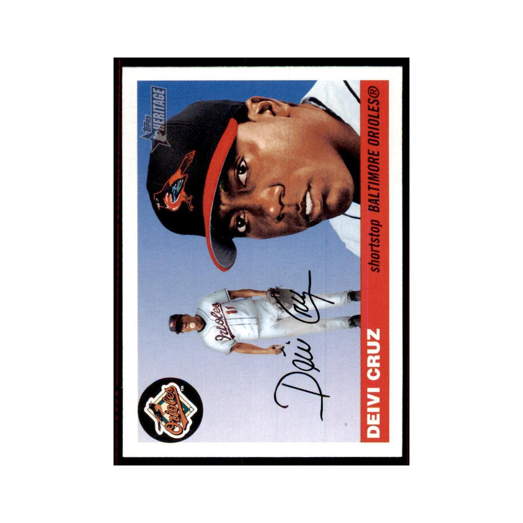 2004 Topps Heritage Deivi Cruz Orioles #41