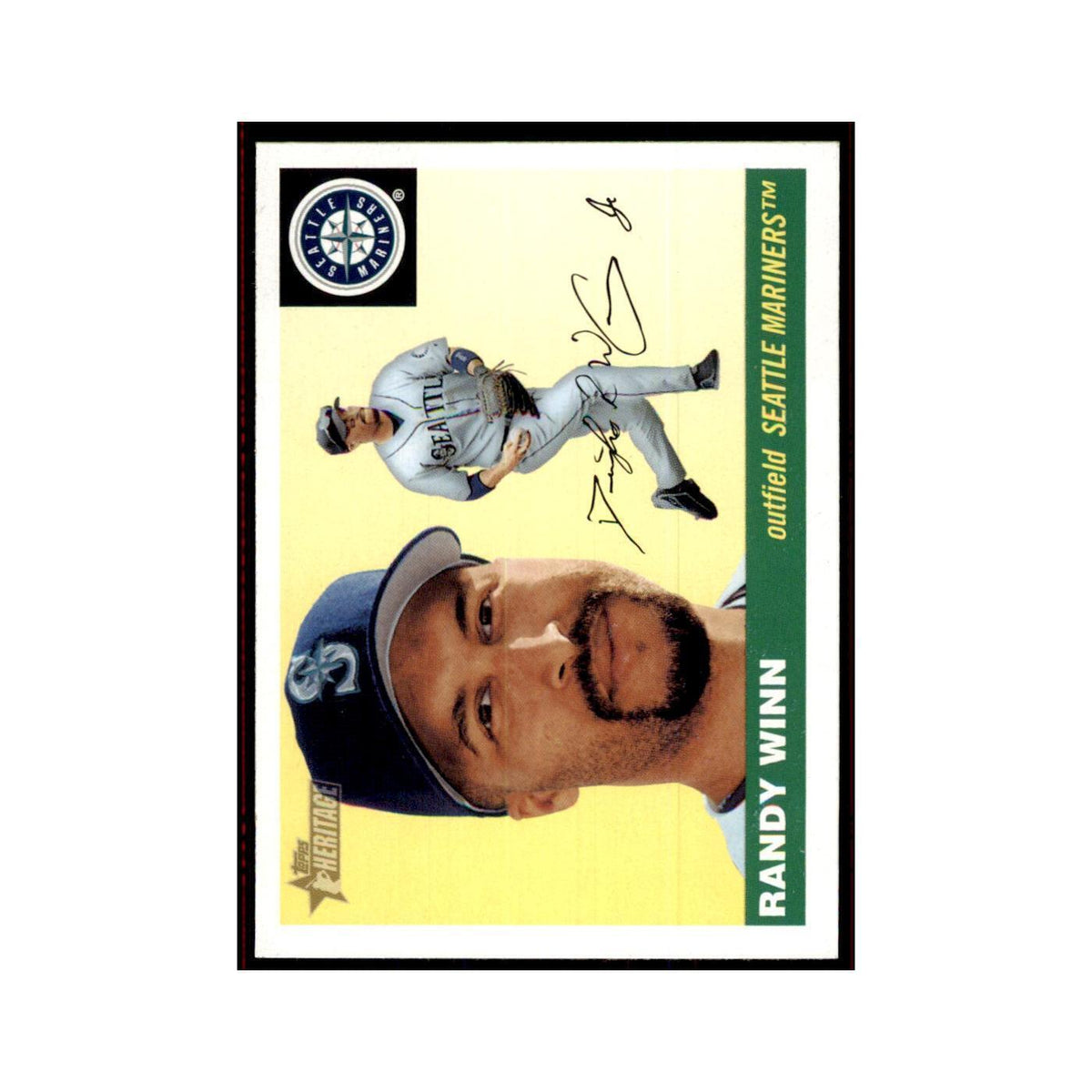 2004 Topps Heritage Randy Winn Mariners #83