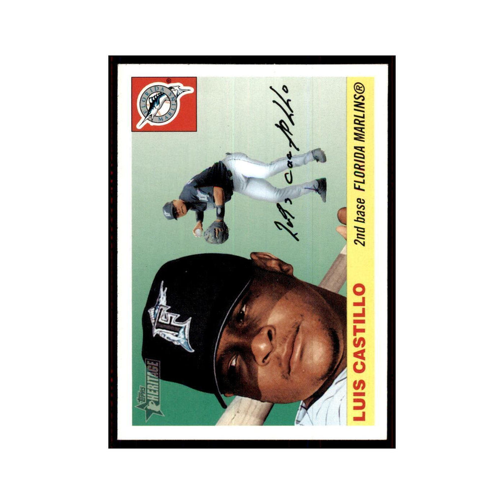 2004 Topps Heritage Luis Castillo Florida Marlins #63