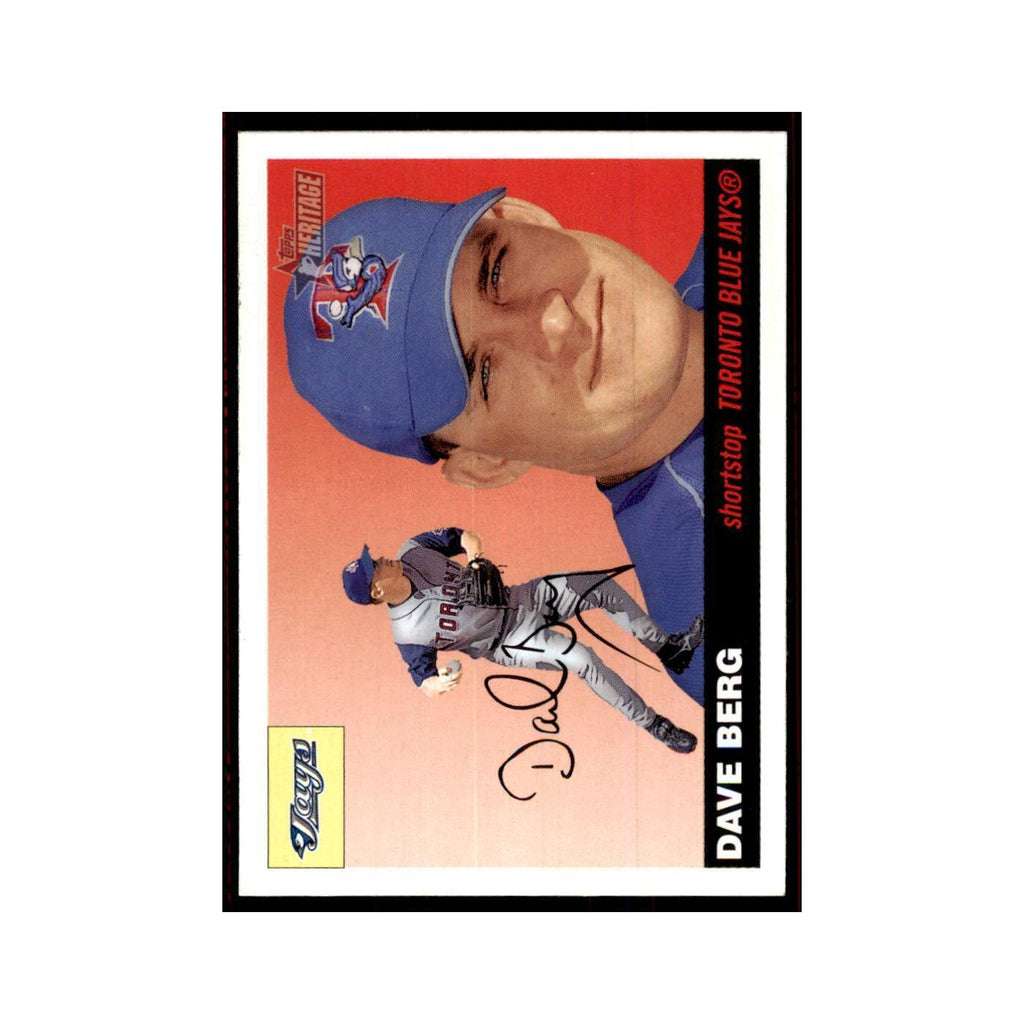 2004 Topps Heritage Dave Berg Blue Jays #65