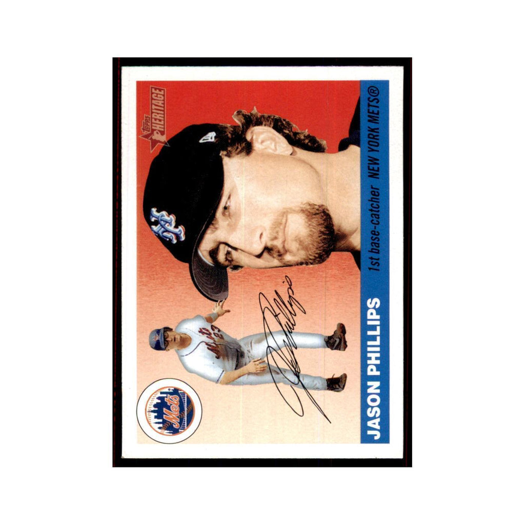 2004 Topps Heritage Jason Phillips Mets #97