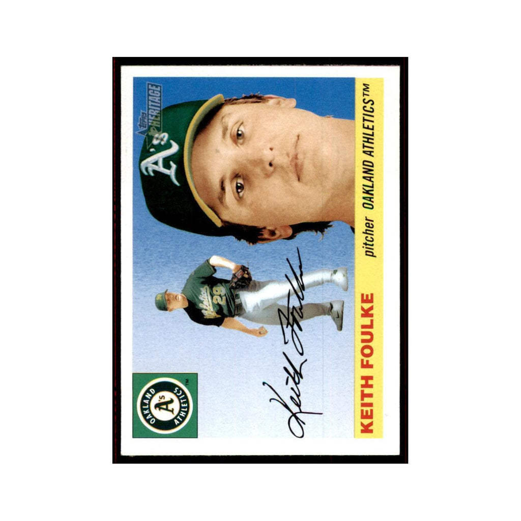2004 Topps Heritage Keith Foulke Athletics #131