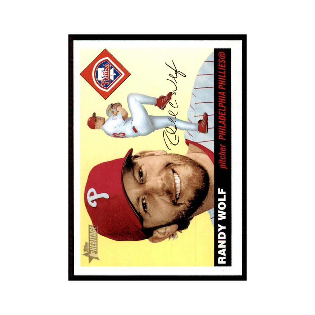 2004 Topps Heritage Randy Wolf Phillies #222