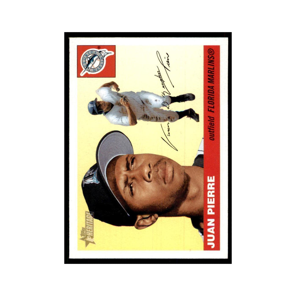 2004 Topps Heritage Juan Pierre Florida Marlins #263