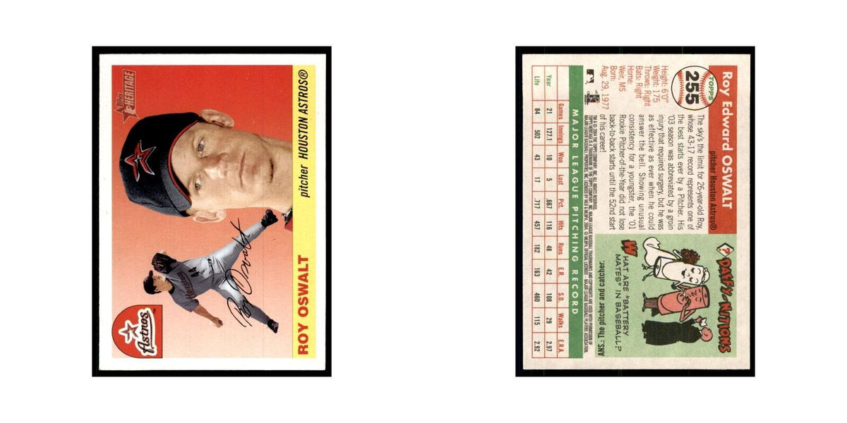 2004 Topps Heritage Roy Oswalt Astros #255
