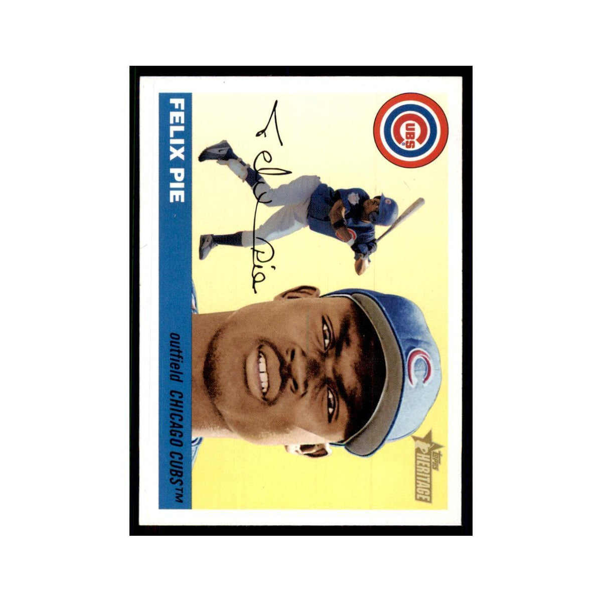 2004 Topps Heritage Felix Pie Cubs #343
