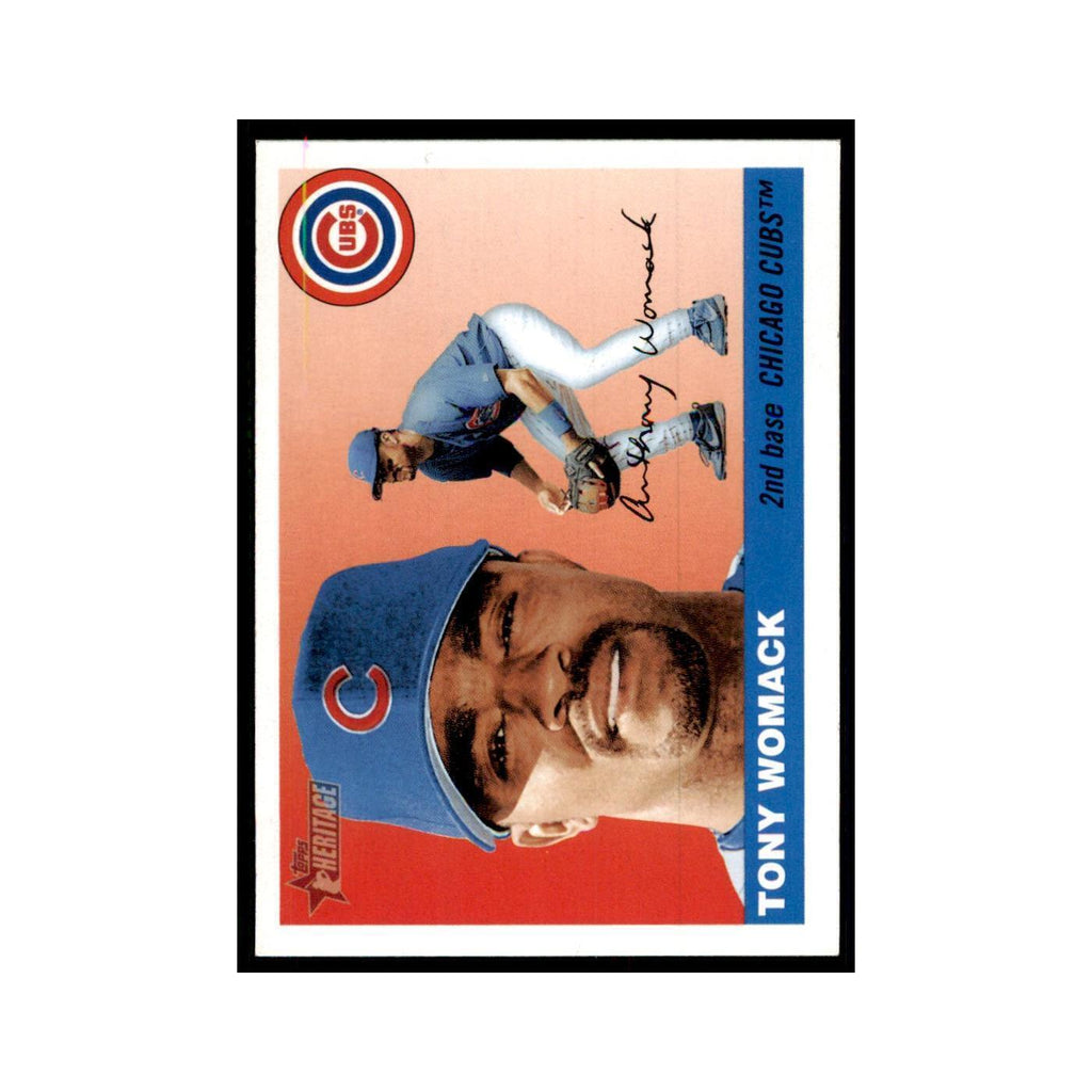 2004 Topps Heritage Tony Womack Cubs #291