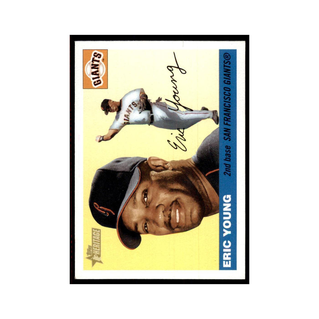 2004 Topps Heritage Eric Young Giants #220