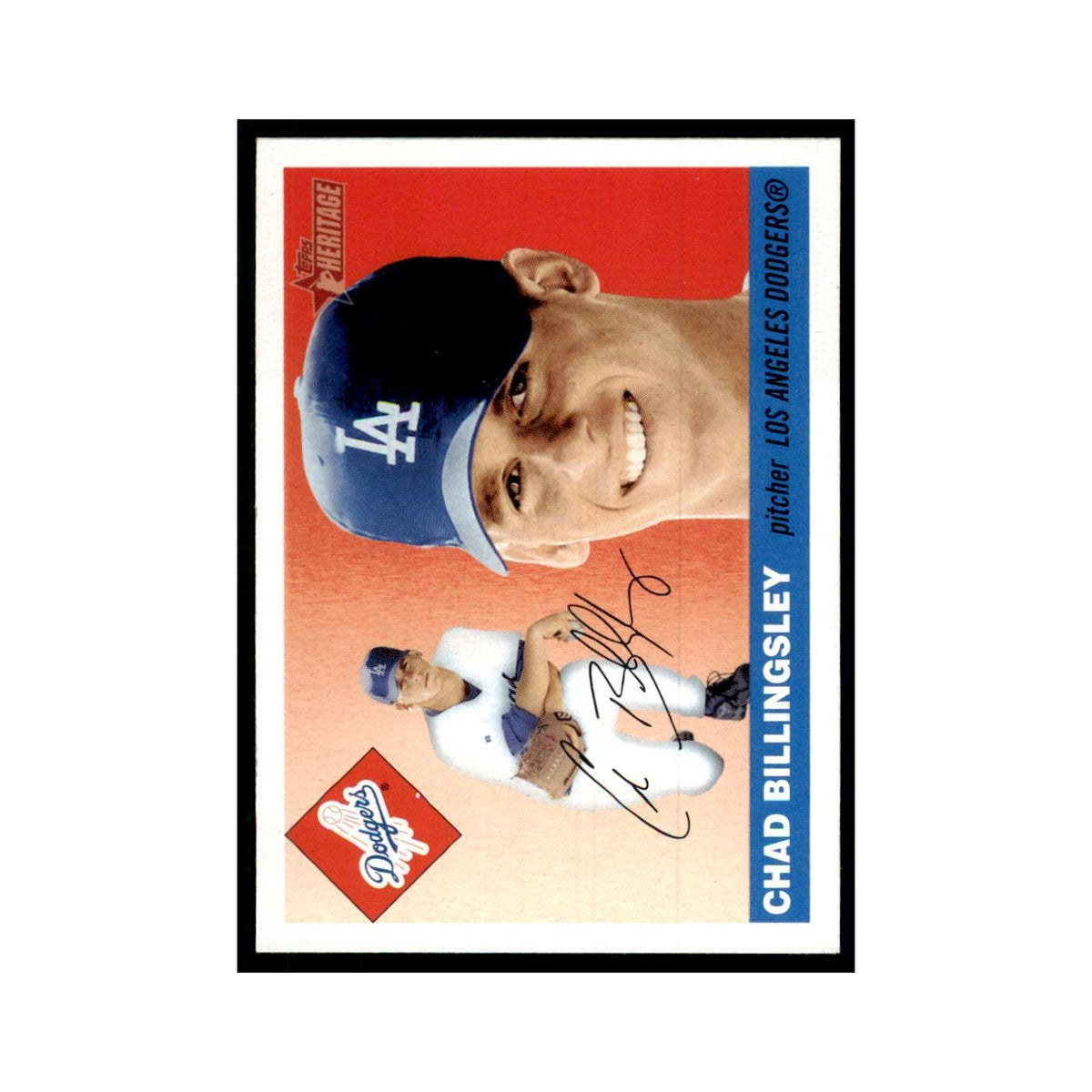 2004 Topps Heritage Chad Billingsley Dodgers #294