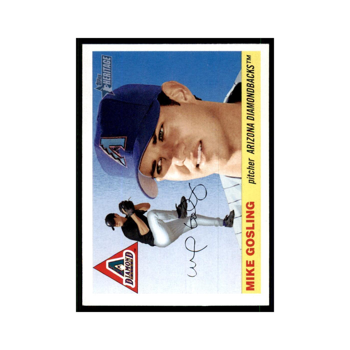 2004 Topps Heritage Mike Gosling RC Diamondbacks #330