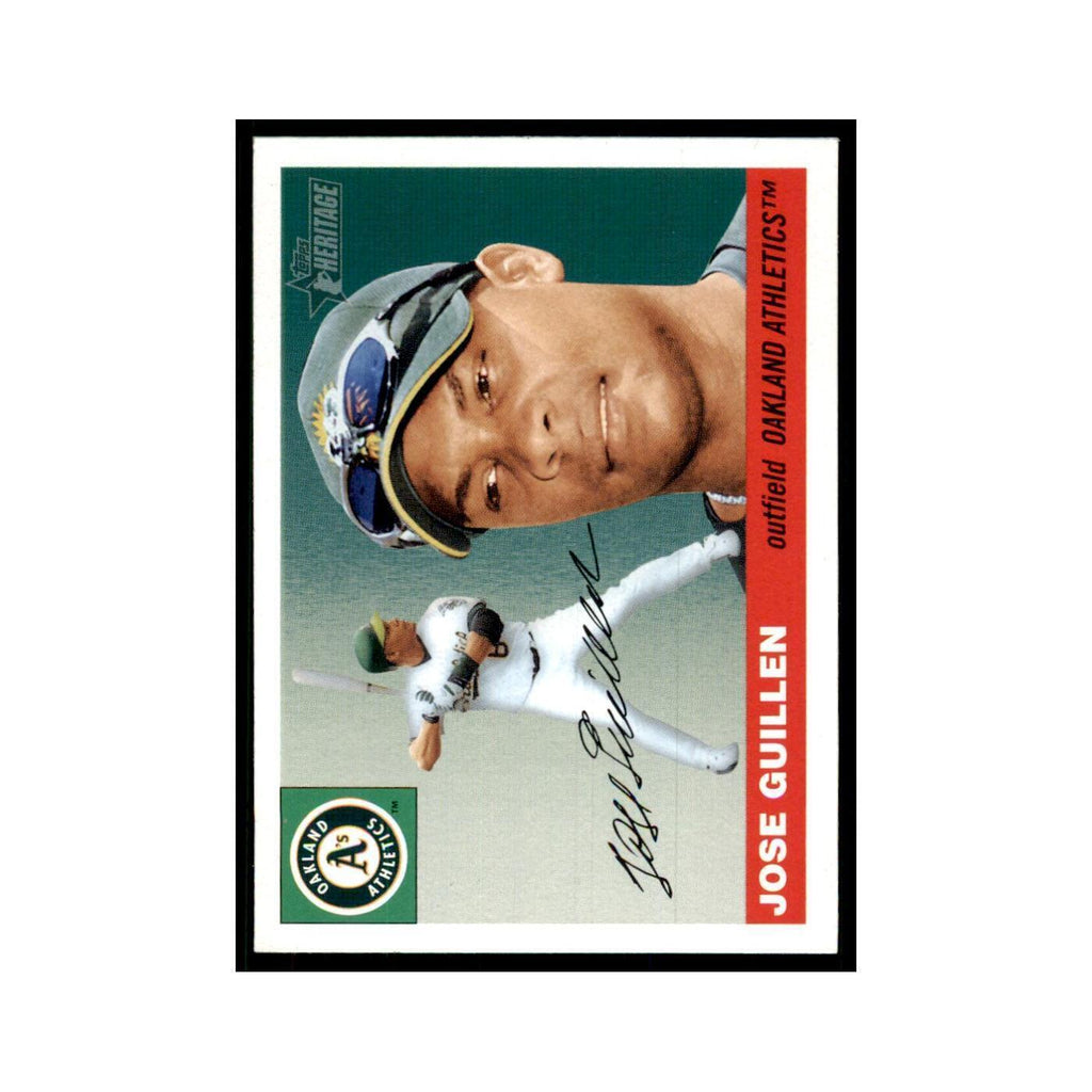 2004 Topps Heritage Jose Guillen Athletics #278