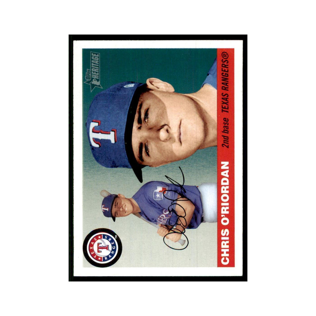 2004 Topps Heritage Chris O'Riordan RC Rangers #313
