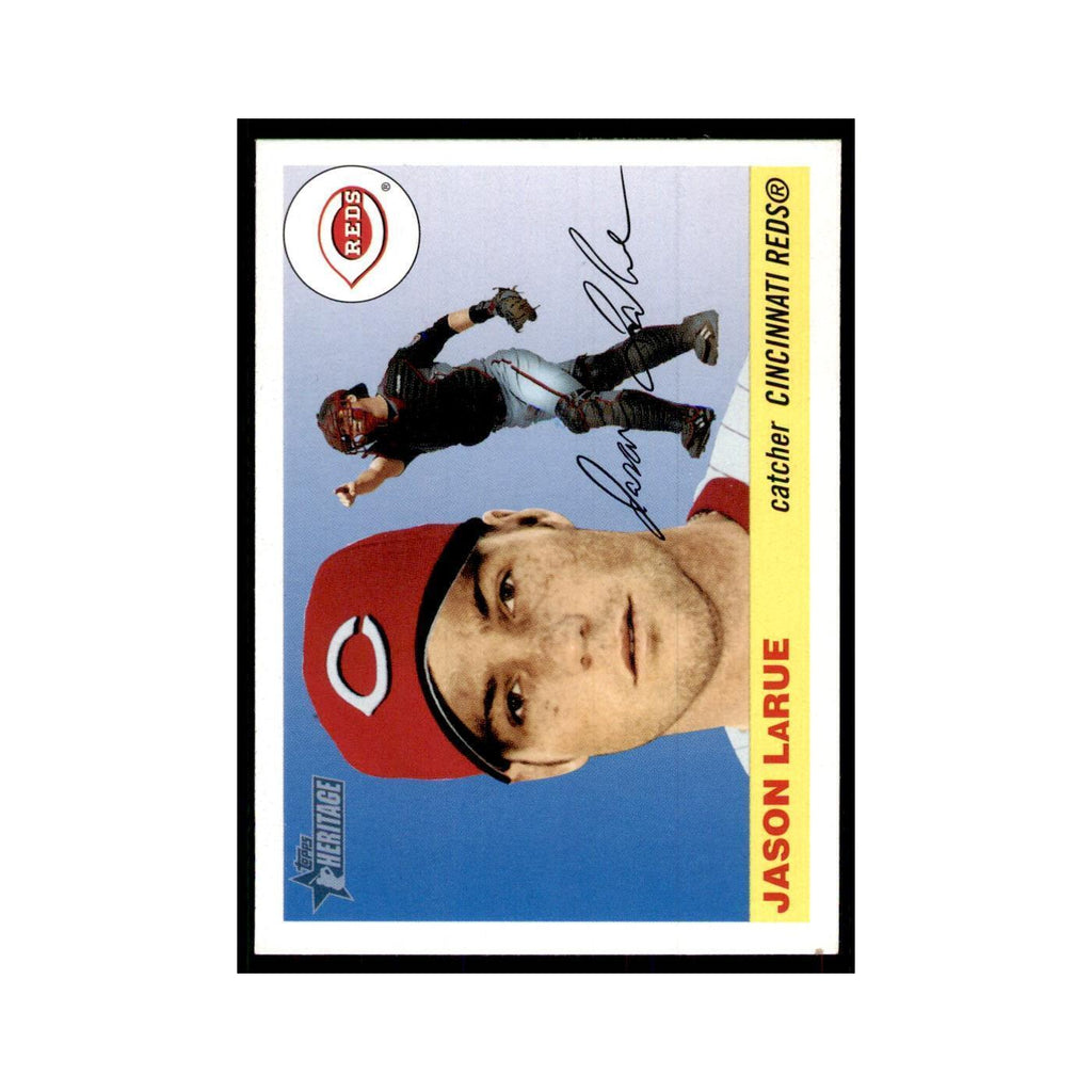 2004 Topps Heritage Jason LaRue Reds #261