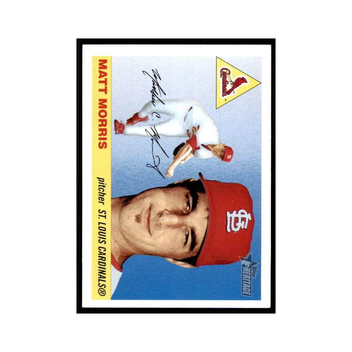 2004 Topps Heritage Matt Morris Cardinals #344