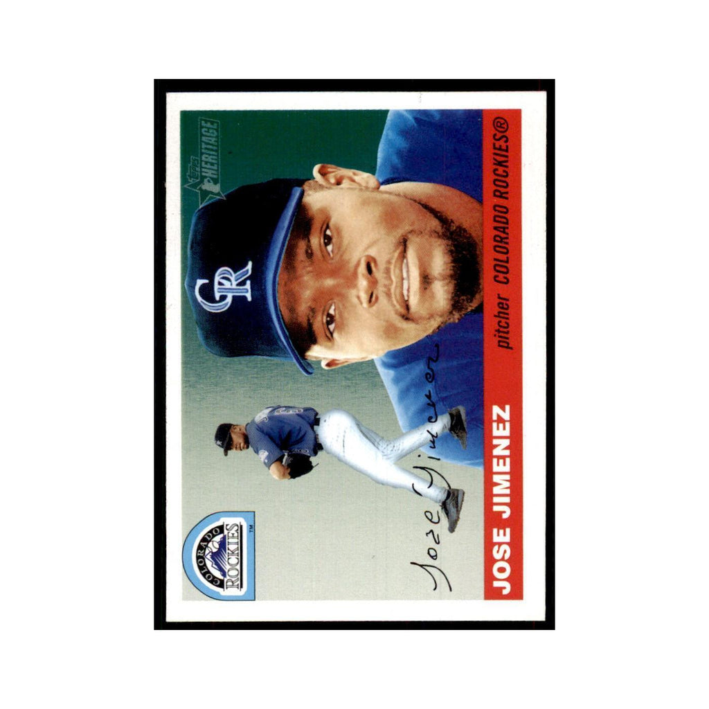 2004 Topps Heritage Jose Jimenez Rockies #262