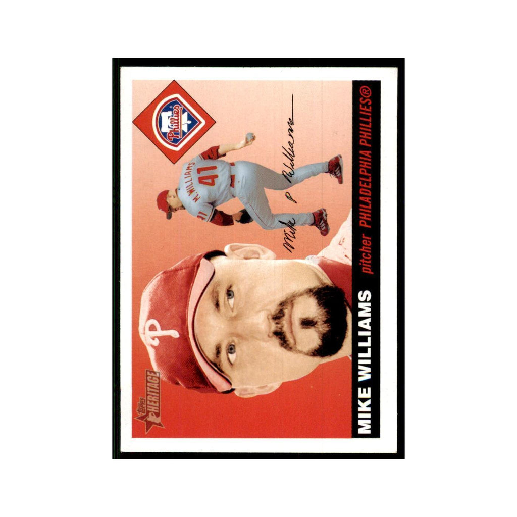 2004 Topps Heritage Mike Williams Phillies #316