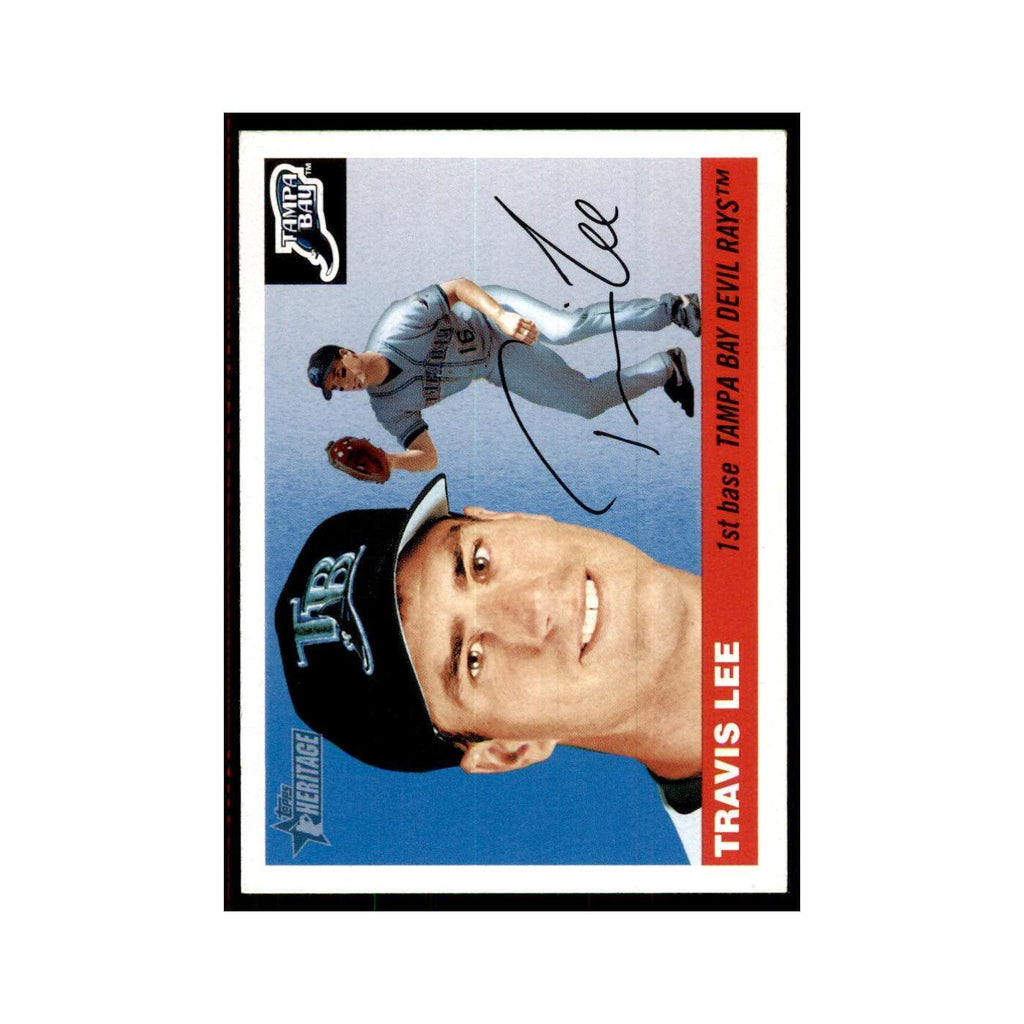 2004 Topps Heritage Travis Lee Rays #192