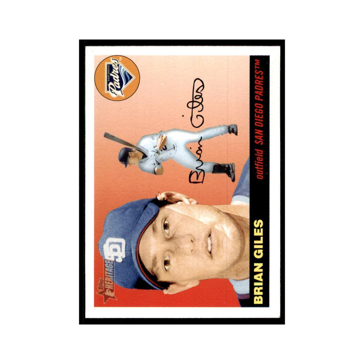 2004 Topps Heritage Brian Giles Padres #280