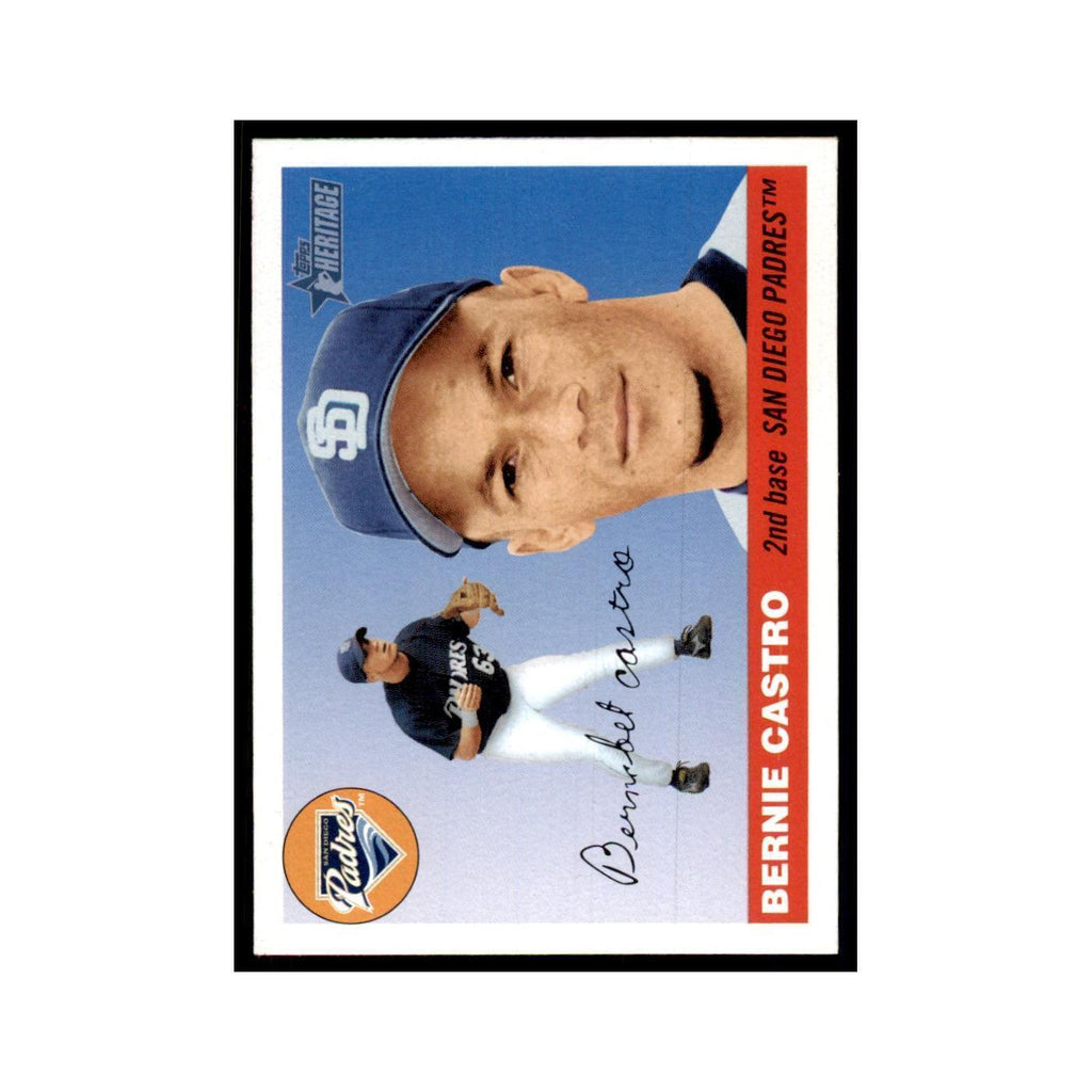 2004 Topps Heritage Bernie Castro Padres #308