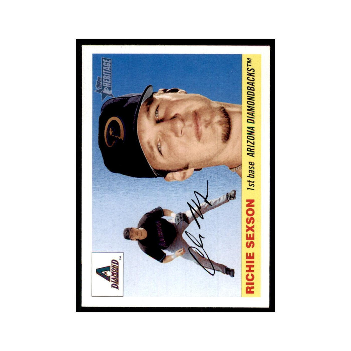 2004 Topps Heritage Richie Sexson Diamondbacks #240